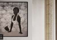 Black Woman - obraz na plótnie