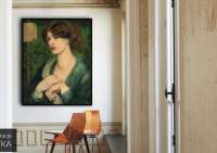 Dante Gabriekl Rossetti - obraz na płótnie 