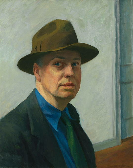Autoportret - E. Hopper  - wf1899