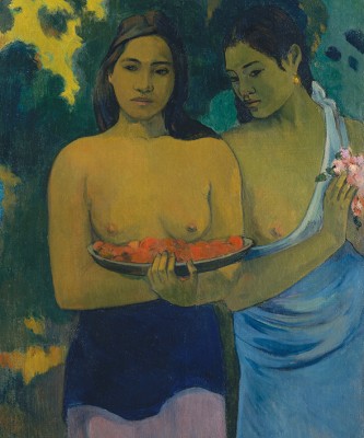 Dwie Tahitańskie Kobiety, Gauguin - wf438