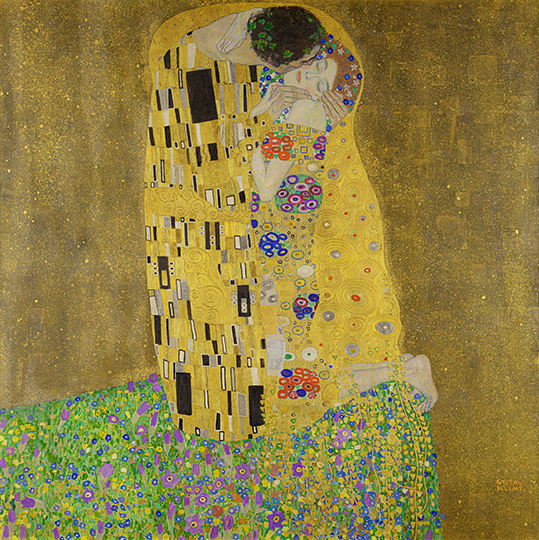 Pocałunek - Gustav Klimt - wf2108