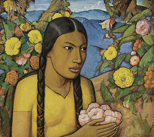 Juanita wśród kwiatów - A.R.Martinez - wf1403