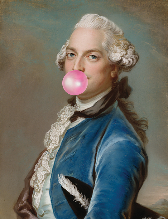 Man with bubble gum - wf1810
