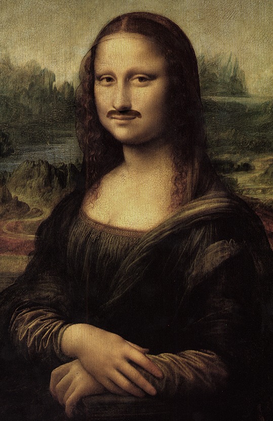 Mona Lisa z wąsem - wf2300