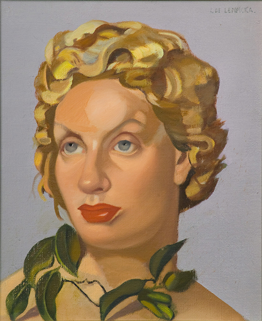 Portret Kizette Łempickiej - T. Łempicka - wf2130