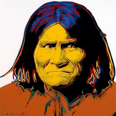 Indianin, A. Warhol - wf763